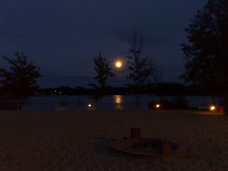 Strand mit Mond