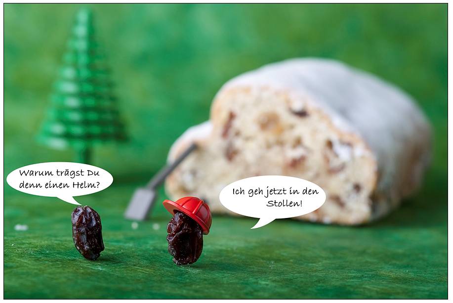 Der offizielle Stollenwitz am Donnerstag