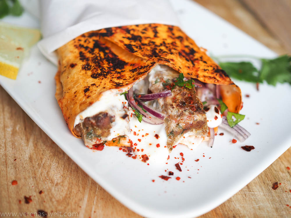Adana Kebab Wraps aus dem Ofen
